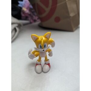 Jakks Modern‎ Tails 3.5" Super Poser Articulated Jointed Sonic The Hedgehog Sega